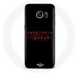 Maniacase Etui voor Samsung Galaxy S7 Stranger Things Logo Poster Vrolijk Kerstfeest