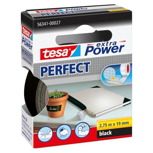 TESA Extra Power 19mm x 2.75m Zwart 1 stuk(s)