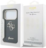 IML 4G Script Metal hoesje pour iPhone 17 Pro Max et iPhone 18 Pro Max - Bleu
