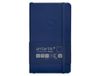 Antartik Notitieboek met elastiek, wit deksel, A6, gladde vellen, marineblauw, 100 vellen, 80 g, FSC
