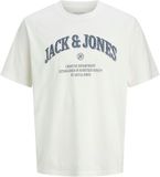 JACK&JONES JJEDENVER GRAPHIC TEE SS O-NECK SN Heren T-shirt Katoen XL Cloud Dancer