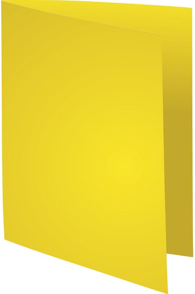 Exacompta ROCK S 80 ft - Dossiermap - 22 x 31 cm - Geel - Pak van 100