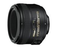 Nikon AF-S NIKKOR 50mm f/1.4G Lens - Black