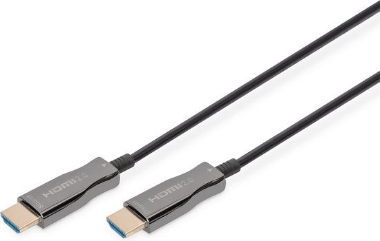 Digitus AK-330125-300-S HDMI kabel 30 meter HDMI Type A (Standaard) Zwart