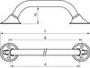 Handicare Linido Ergogrip Wandgreep - 30cm - Wit