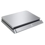 ILSA Professionele digitale keukenweegschaal van staal 18/10 15 kg met indeling van 1 gram