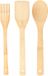 Alessandro Keukengerei spatels/lepels set - 30 cm - Bamboe - 3-delig