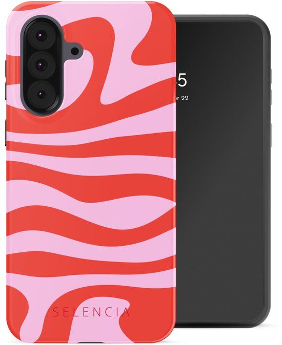 Selencia Hoesje - Geschikt voor Samsung Galaxy A37 (5G) - Backcover - Dream Swirl Pink