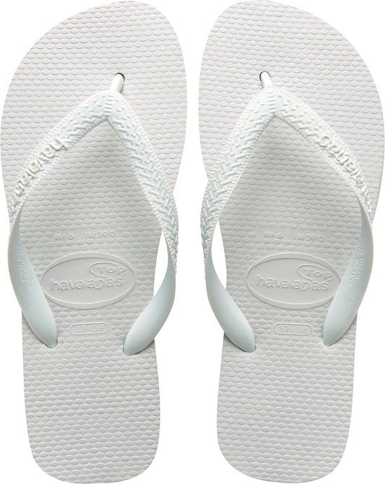 Havaianas TOP - Unisex Slippers - Wit - Maat 45/46 - Lente/Zomer 2024
