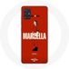 Maniacase Hoesje voor Samsung Galaxy A51 4G La casa de papel Marsella tekening