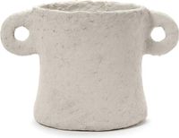 Serax Earth By Marie Michielssen Bloempot Large - Wit - Papier - Ø22 cm