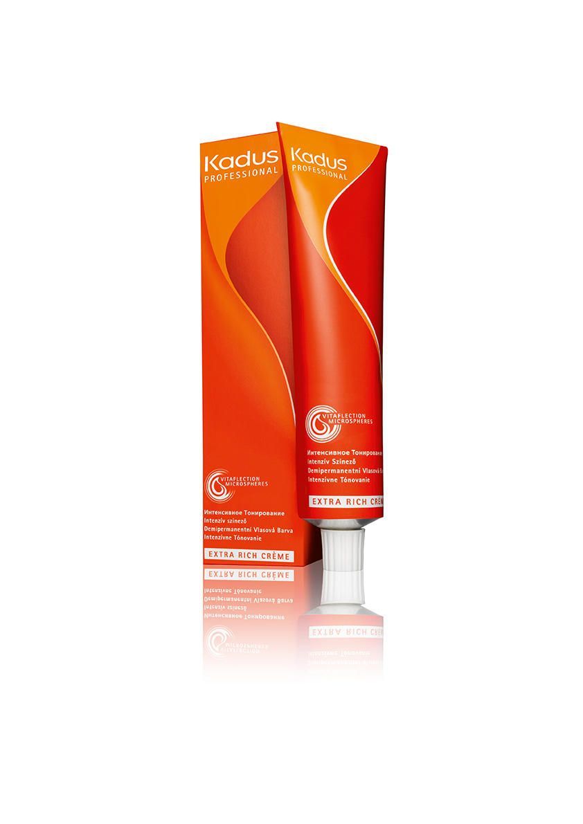 Kadus Permanent Farbe 6/73 – Extra Rich Crème Mit Vitaflection Microspheres, 60ml Tube Für Volle Abdeckung & Glanz