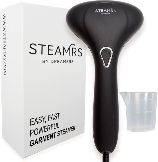 Steamrs By Dreamers STEAMRS - Krachtige Luxe Kledingstomer - Handstomer - Zwart