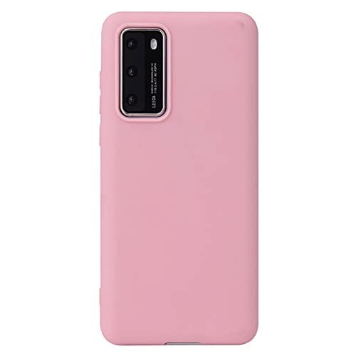 PUTCAR Ultradunne beschermhoes voor Huawei P40 - Roze