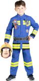 Fireman Ciao Brandweerman Sam Kinderkostuum Verkleedkleding - Maat 3-4 jaar