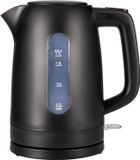 SURIGHT Waterkoker 1,7 liter - Elektrische waterkoker 2200 W - Draaibare voet 360° - Uitneembaar kalkfilter - Mat zwart