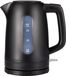 SURIGHT Waterkoker 1,7 liter - Elektrische waterkoker 2200 W - Draaibare voet 360° - Uitneembaar kalkfilter - Mat zwart