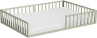 Vitalispa Minno Kinderbed – 140x200 met matras Grijs