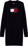 Tommy Jeans Robe en maille bleu marine / rouge / noir / blanc