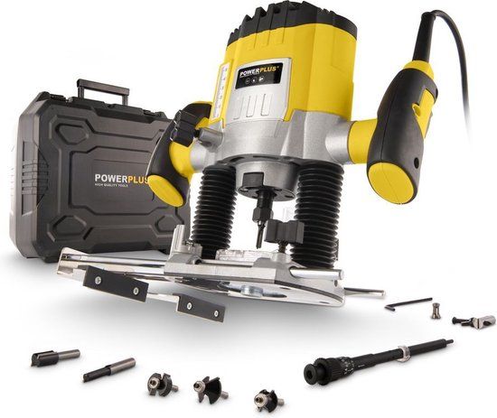 Powerplus POWX0910 Bovenfrees - 1200W - Incl. 6-delige freesset