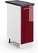Vicco Fame-Line Apotheekkast – 30 cm, WB Antraciet Bordeauxrode hoogglans