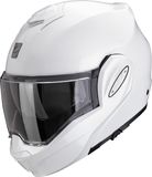 Scorpion Exo-Tech Evo Pro Solid Pearl Wit Systeemhelm - Helm