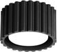 Sollux Lighting Plafondlamp Aura - Gx53 - zwart - aluminium - 10x10x6cm