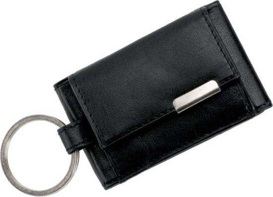 Alassio Mini Portemonnee Leer Zwart JU-42133