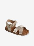 Vertbaudet Open leren sandalen voor kinderen, VERTBAUDET-collectie.