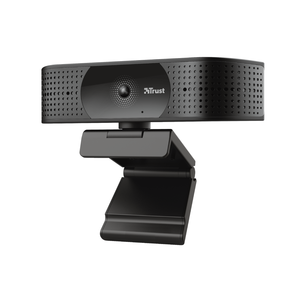 Trust TW-350 Webcam - Zwart - 3840 x 2160 - USB 2.0