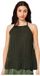 Superdry - Vintage Beach camitopje - Dames - Tops - dark moss