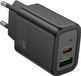 Hoco chargeur USB-C + USB-A GaN 20W