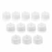 InnovaGoods® 12 stuks kaarsen met vlammeneffect, kaarsenset, warm licht, niet heet en brandt niet, lange levensduur (70-75 uur), aan/uit-knop, witte kleur.
