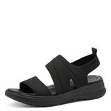 Tamaris WIDE FIT Dames Sandaal 8-88727-44 007 Zwart Breedte 39 EU