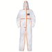 Uvex Overall Disposable Coveralls Weiß, Orange (98375)-L