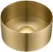 Saniclass ONE Waskom - 21x21x10 - RVS - Geborsteld messing (goud)