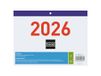 Finocam Wandkalender met grote cijfers 2026, maandoverzicht, januari, december (12 maanden), kalender 2026, maandplanner 2026, Spaans