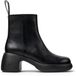 Camper Thelma II Enkellaarsjes Dames Zwart Leer Maat 40