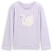 Tom Tailor - Shirt met lange mouwen en print - Maat 104/110 - light lavender