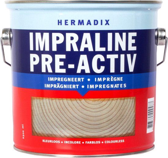 Hermadix Impraline Pre-Activ Kleurloos - 2.5 L - Transparant - Mat