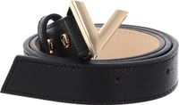 VALENTINO Riem Divina Belt W120 Nero / Oro Zwart