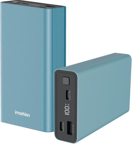 imoshion Powerbank 20000 mAh - 30W Ultra Snellader - Groen