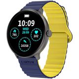 Canyon CNS-SW69BL Smartwatch Zwart Blauw Geel