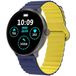 Canyon CNS-SW69BL Smartwatch Zwart Blauw Geel