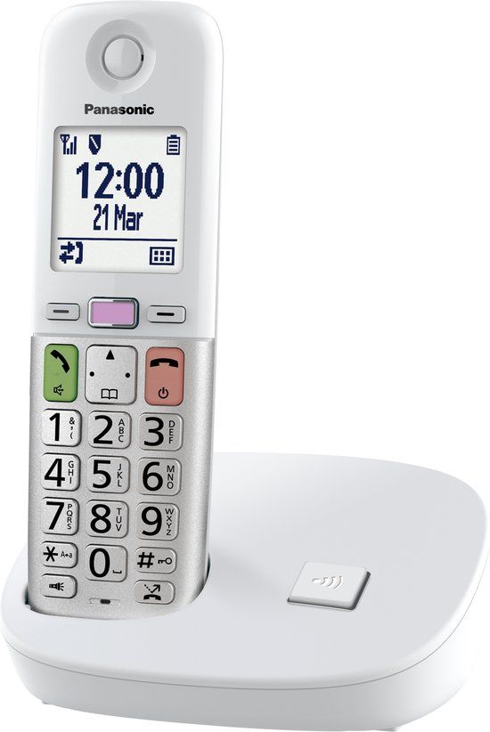 Panasonic KX-TGU410EXW Dect telefoon - 1 handset - wit