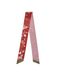 CODELLO Sjaal gemengde kleuren / rood