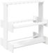 vidaXL - Biljartkeu-stand - Bewerkt - hout - 60 - x - 35 - x - 60 - cm - Wit