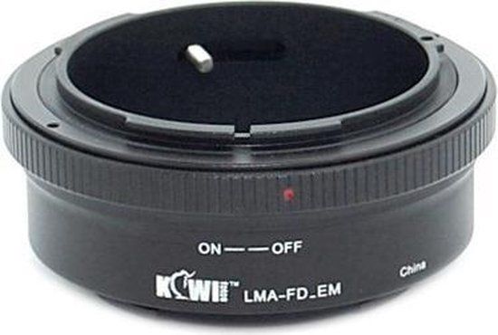 Kiwi Photo Lens Mount Adapter FD-EM - Zwart