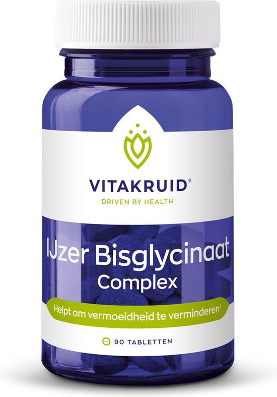 Vitakruid Ijzer bisglycinaat complex 90tb