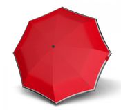 Knirps T.010 Small Manual Circle Border Red Umbrella